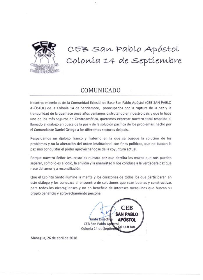 Cebsanpabloapostol Portal Asamblea Nacional De Nicaragua