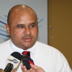 "Senador Michael Peyrefitte, Presidente Senado de Belice"