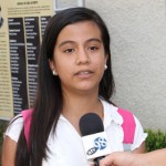 "Onice Sanchez, alumna del Instituto Nacional de Masatepe"