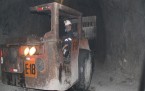 Obrero en tunel de Mina El Limon