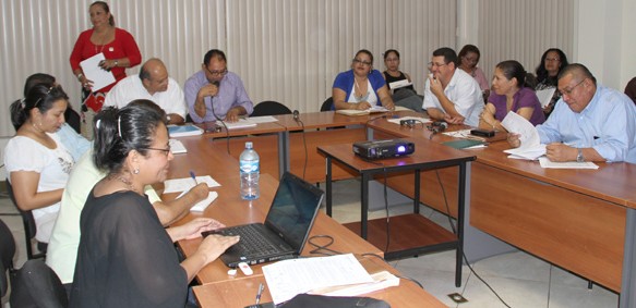 "Comisión de la Paz reunida"