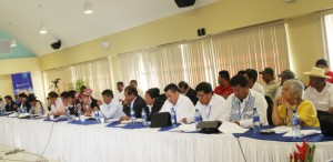 "Miembros del PIA durante XIII sesion"