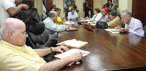 "Junta Directiva y Jefes de sancadas"