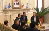 "Presidente y diputados visitan Iran"