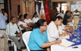 Comunidad indigena de Sutiava conversando con diputados