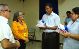 Entrega de libros