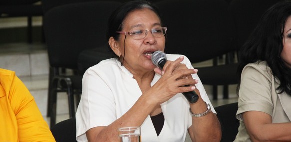 "Dip. Argentina Parajon, Coord. Frente contra Hambre, Nicaragua"