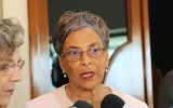 "Dip. Laura Tucker, Pdta. Camara de Belice""