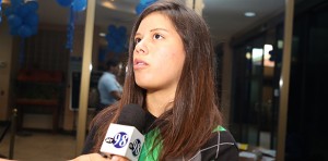 "Fabiola, estudiante de Derecho UNIVALLE"