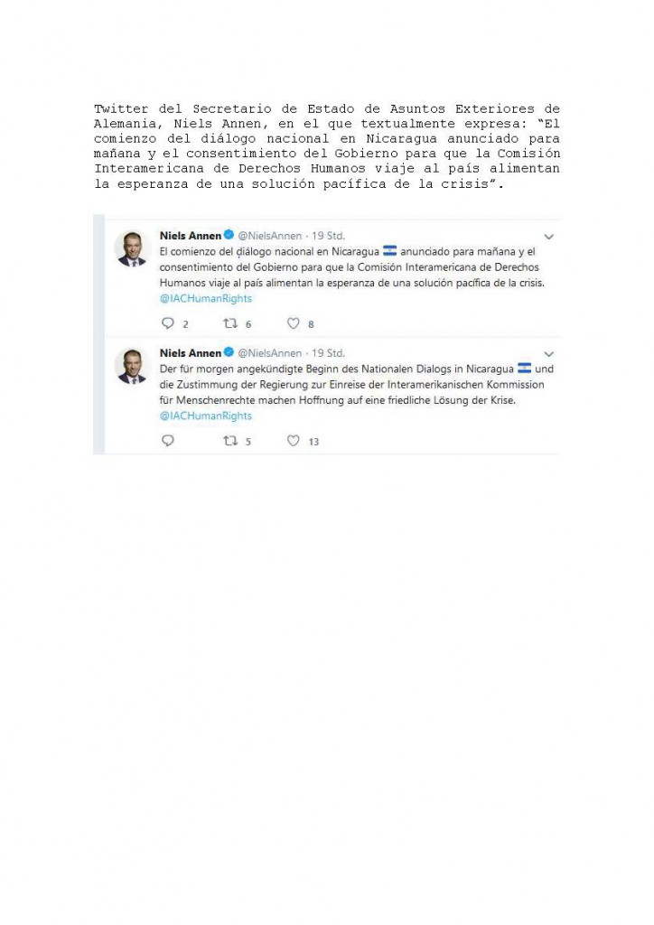 Twitter Del Secretario De Estado De Asuntos Exteriores De Alemania