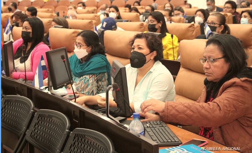 Diputadas Aplauden Reconocimiento Mundial A Nicaragua Por La Participación De Mujeres En El